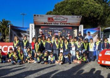 Crianças no Vodafone Rally de Portugal