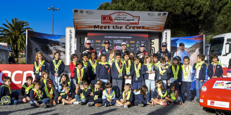 Crianças no Vodafone Rally de Portugal