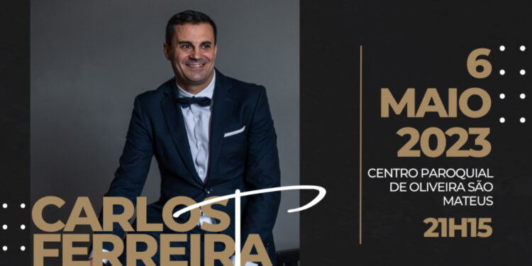 Tenor Carlos Ferreira em concerto