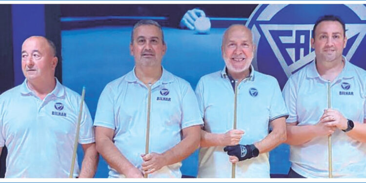 BILHAR: Equipa invicta