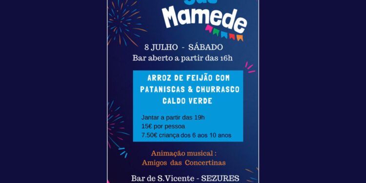 Arraial de São Mamede, em Sezures