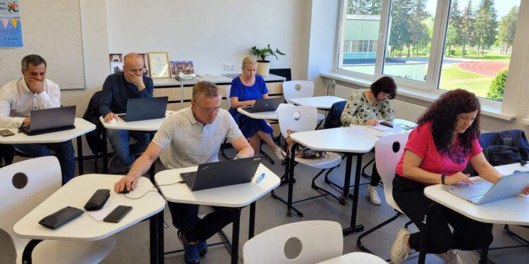 Na Estónia, em prol da saúde