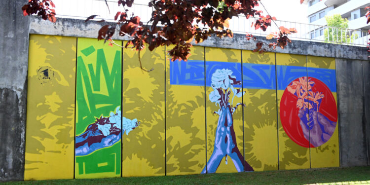 Parque de Sinçães mais colorido