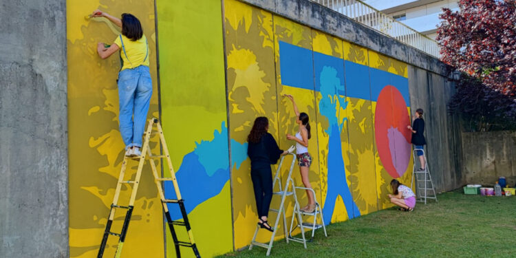 Parque de Sinçães mais colorido