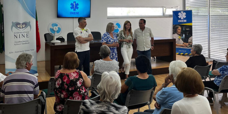 Academia Sénior de Nine promove ação