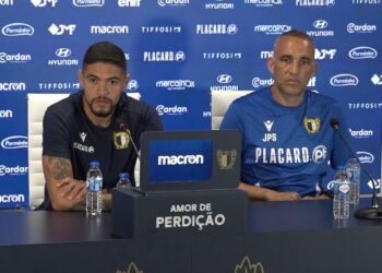 Iván Jaime ausente em Braga