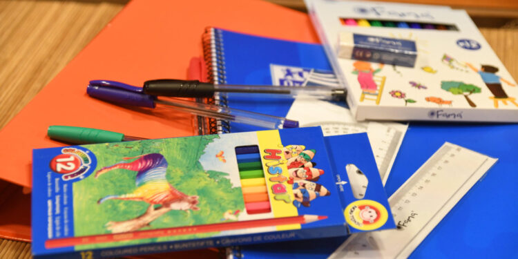 Vouchers para material escolar