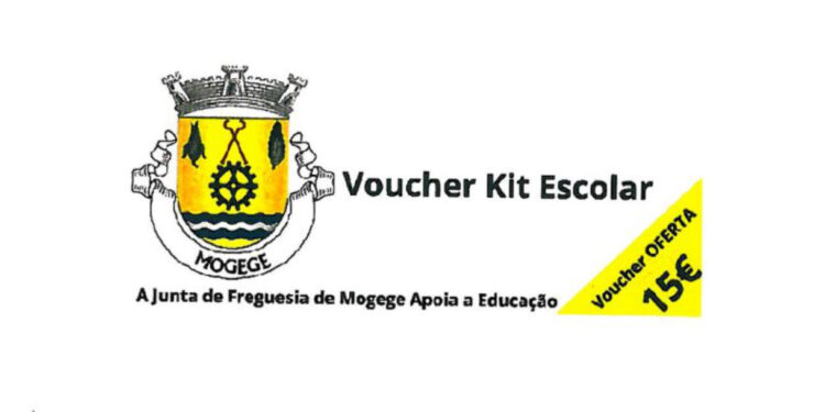 Vouchers entregues a alunos
