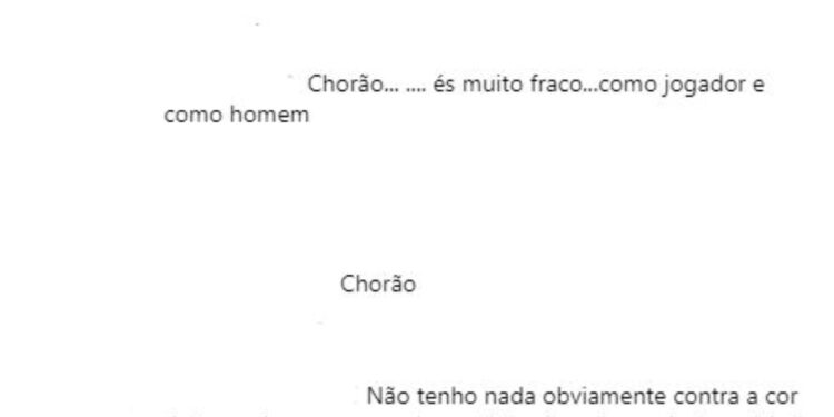 Otávio é alvo de ofensas