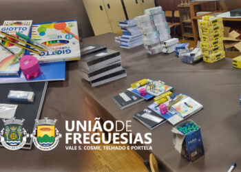 Oferta de lanche e material escolar