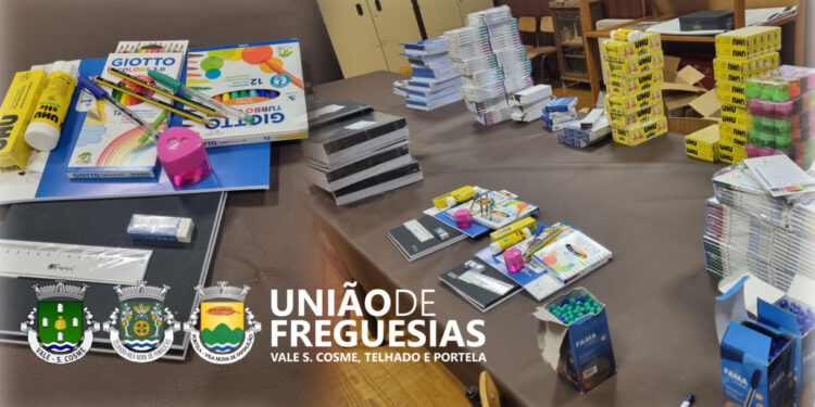 Oferta de lanche e material escolar