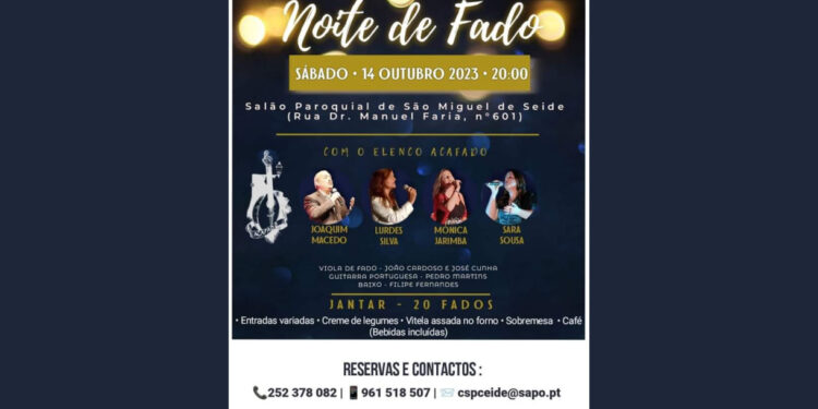 Noite de Fado em Seide São Miguel