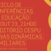 Famalicão, conferências sobre Educação