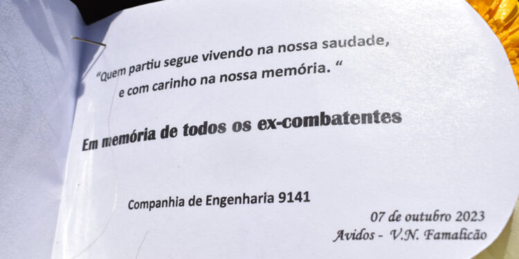 FAMALICÃO: Recebeu Ex-Militares