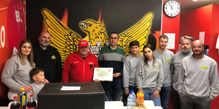 Bombeiros receberam agradecimento