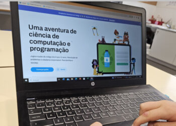 Alunos do Básico e a Robótica