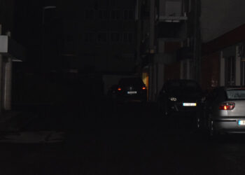 Iluminação Pública desligada