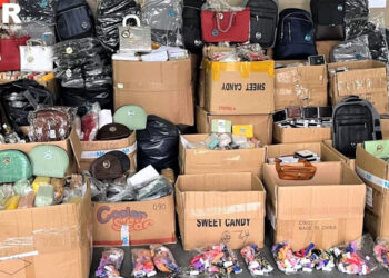 Apreensão de artigos contrafacionados