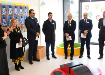 Casa renovada em dia de aniversário