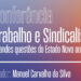 Conferência sobre “Trabalho e sindicalismo”