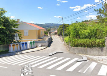 Rua de Fáfias, em Vila Verde