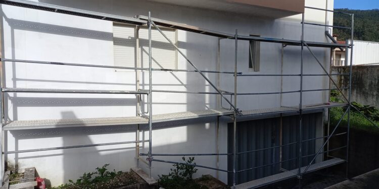 ANDAIME DA DISCÓRDIA EM TELHADO