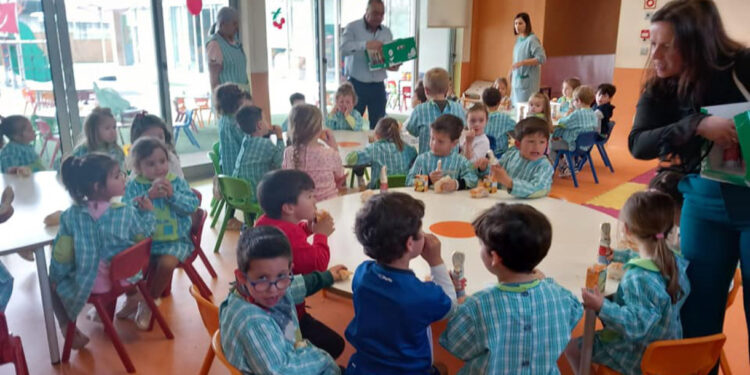 Visita de Páscoa em Fradelos