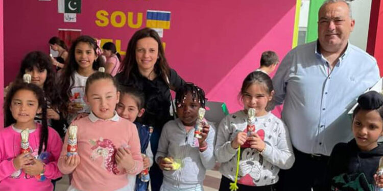 Visita de Páscoa em Fradelos