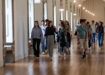 Estudantes eslovenos, em Santo Tirso