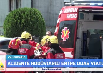 Acidente em Famalicão