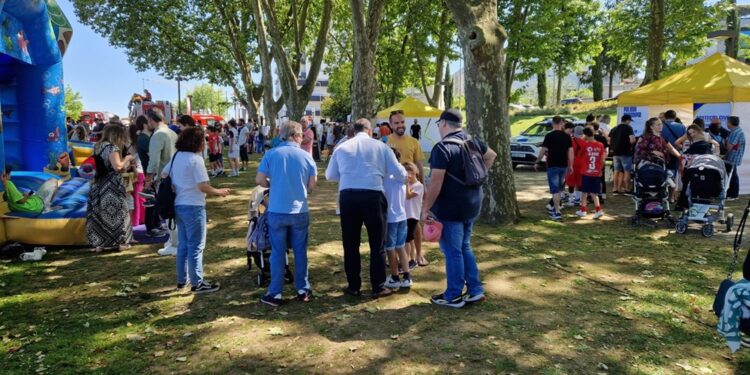 Trofa com as crianças