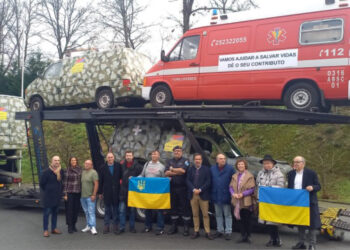 Ambulância para a Ucrânia