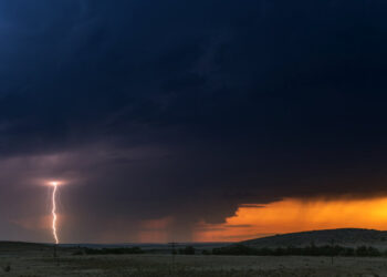 CALOR, TROVOADA E POEIRAS