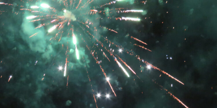 Animação junto ao Rio Guizande