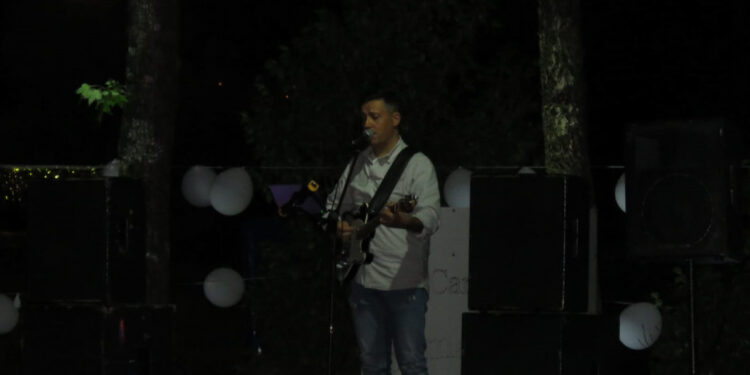 Animação junto ao Rio Guizande