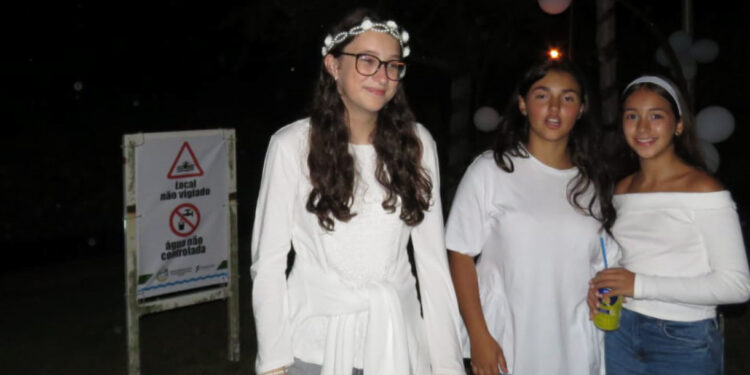 Animação junto ao Rio Guizande