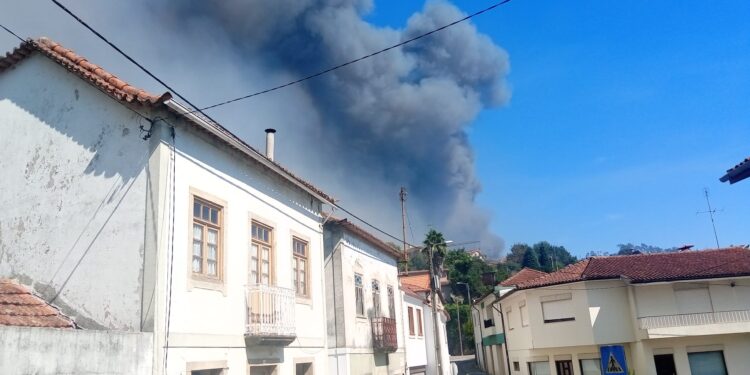 Incêndio em Sever do Vouga