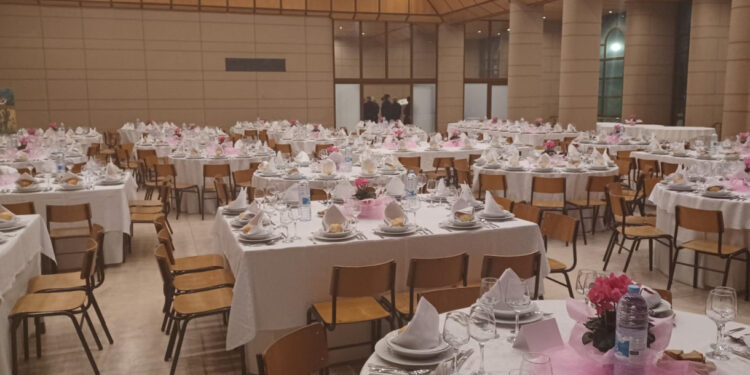 Jantar no Centro Pastoral