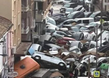 Chuva forte em Valência, Espanha