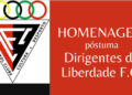 Homenagem no Liberdade FC