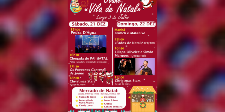 Animação na ‘Vila de Natal’
