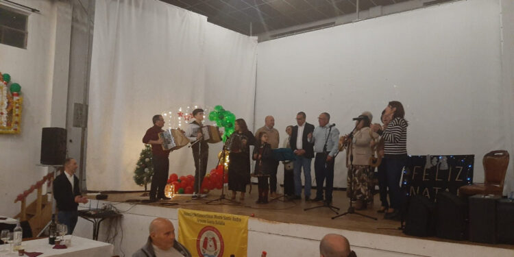 Concertinas no “Jantar de Natal”