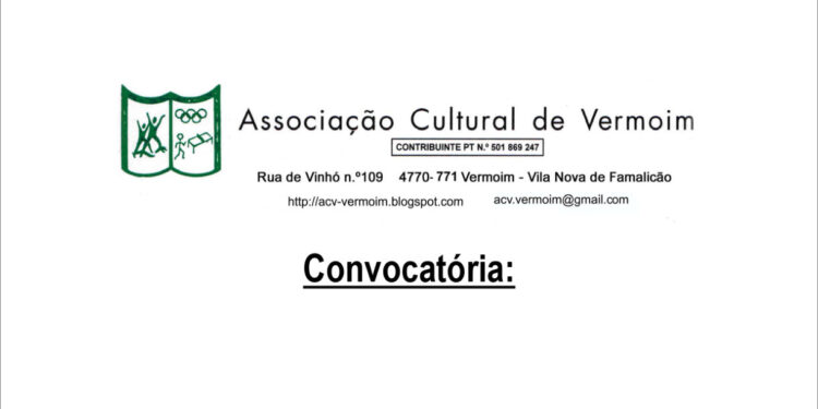 Convocatória para Assembleia