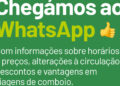 CP chegou ao WhatsApp