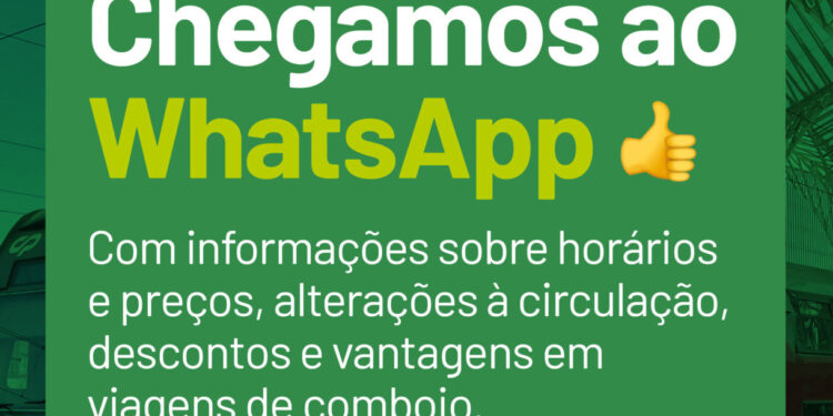 CP chegou ao WhatsApp