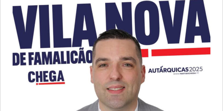 Candidato do CHEGA à Câmara de Famalicão