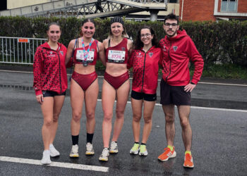 Competição de atletismo em Braga