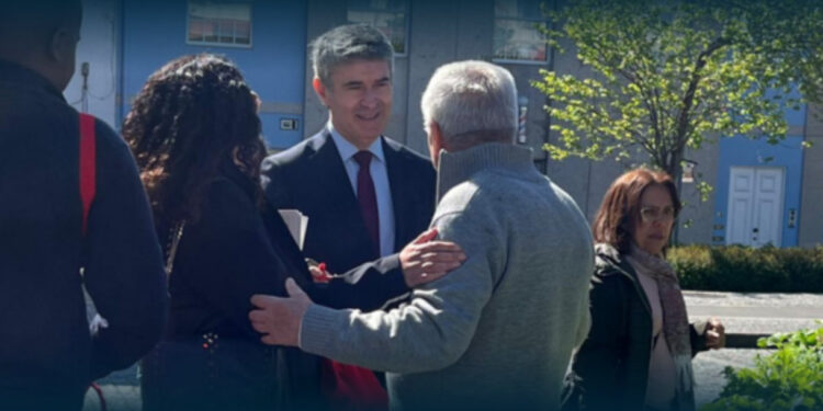 José Luís Carneiro esteve em Prado