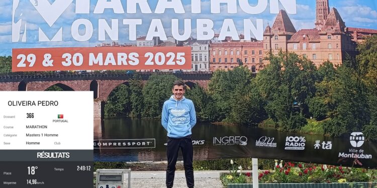 Atleta famalicense no pódio em França