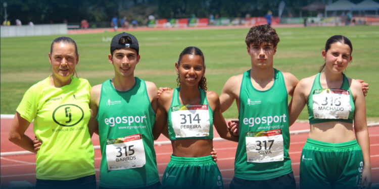 Atletas da EARO em Beja